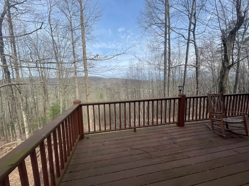 Deck of long term rental #882