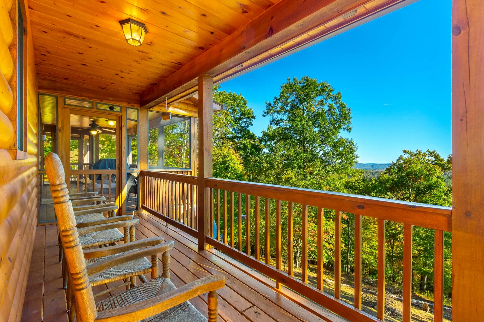 One Away Cabin-Wrap-around Porch