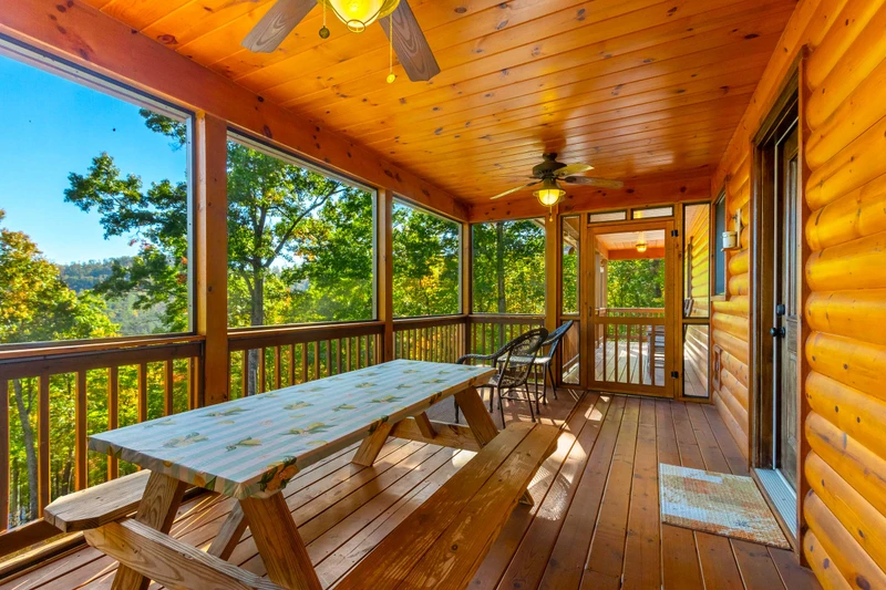 One Away Cabin-Wrap-around Porch