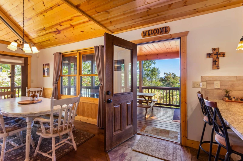 One Away Cabin-Wrap-around Porch