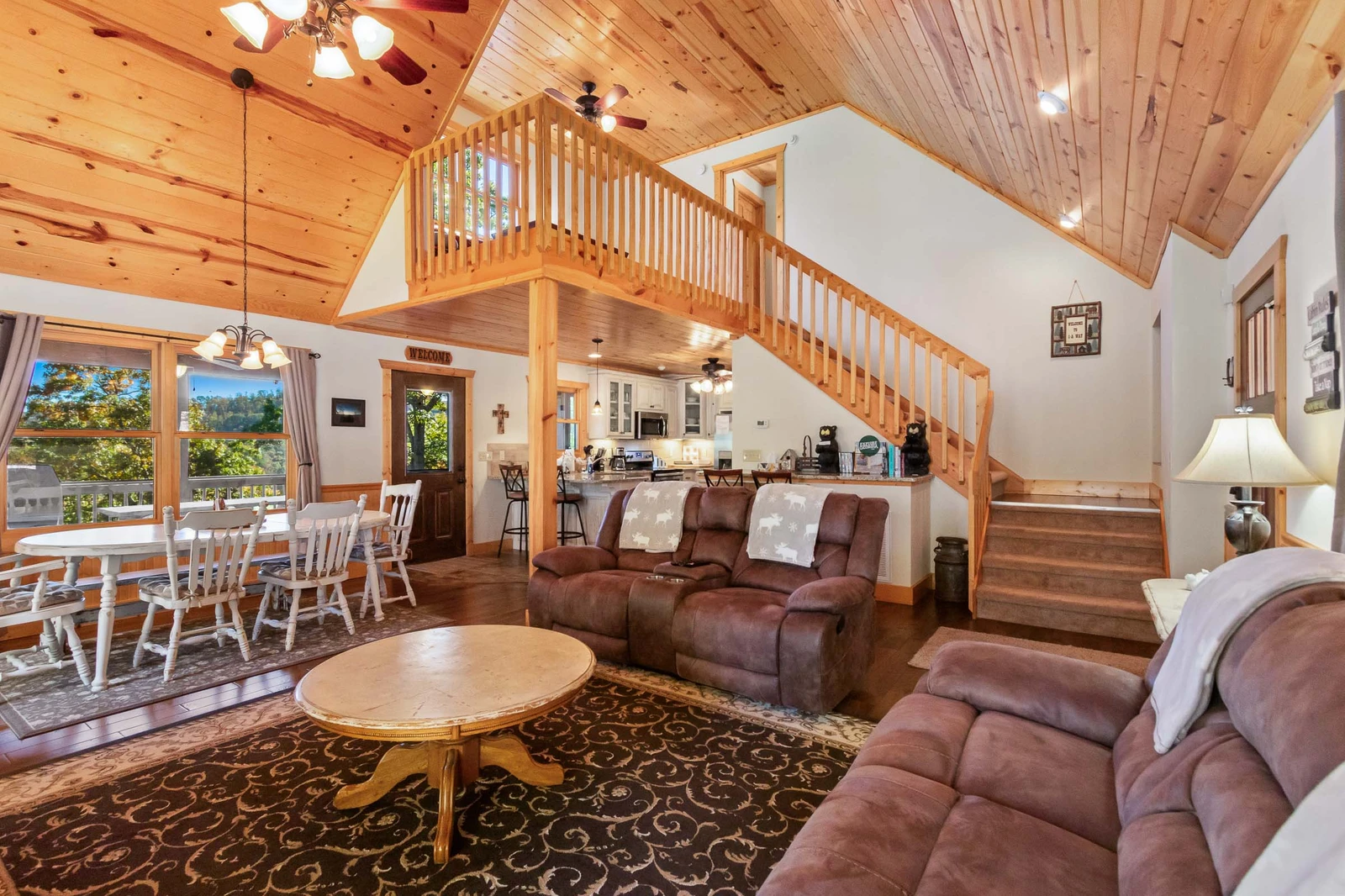 One Away Cabin-Wrap-around Porch
