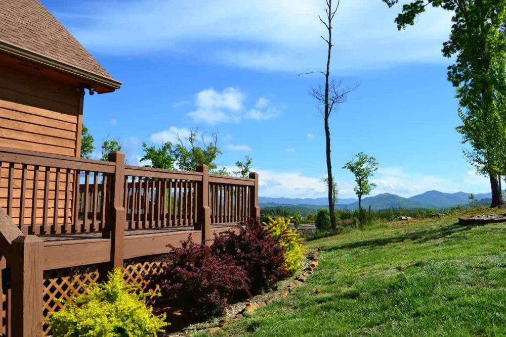 Incredible mountain views from our cabin rentals in Murphy NC.