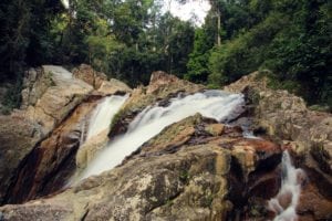 Shoal Creek Falls in Murphy North Carolina