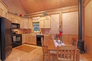 home-like amenities found inside Murphy North Carolina cabins