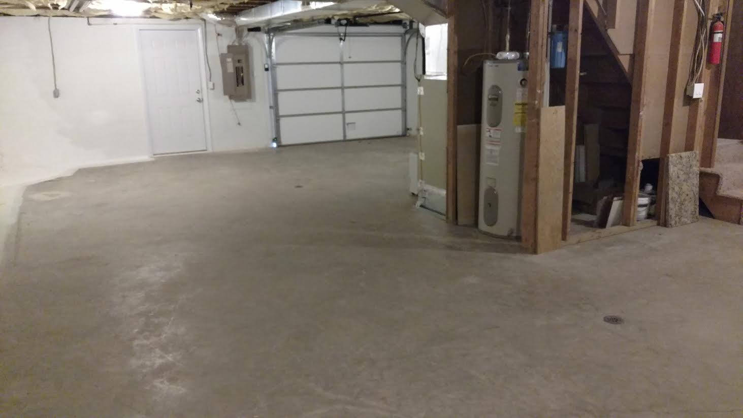 The remodeled basement of a Murphy NC cabin rental.
