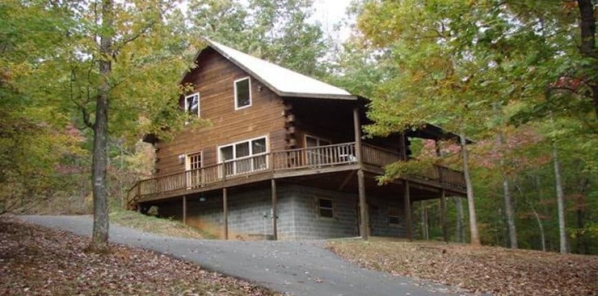 hillside cabin rental